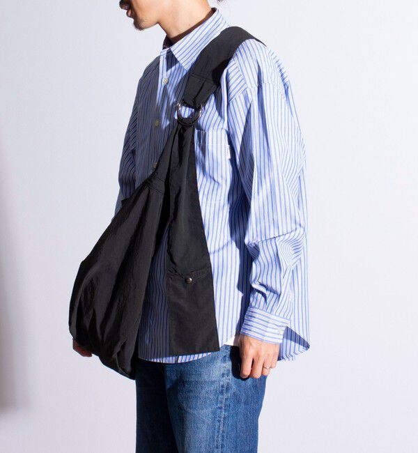 GLOSTER「【UNIVERSAL OVERALL】ウィンクルナイロン ニュースペーパーバッグ ショルダー 30L」|ショルダー・メッセンジャー|