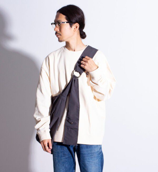 GLOSTER「【UNIVERSAL OVERALL】ウィンクルナイロン ニュースペーパーバッグ ショルダー 30L」|ショルダー・メッセンジャー|