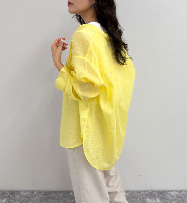 fredy emue「ラミーバンドカラーシャツ」|シャツ・ブラウス|