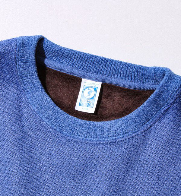 GLOSTER「【DISCUS】UNISEX インレイ裏シャギーボンディング配色 クループルオーバー」|スウェット・ジャージ|