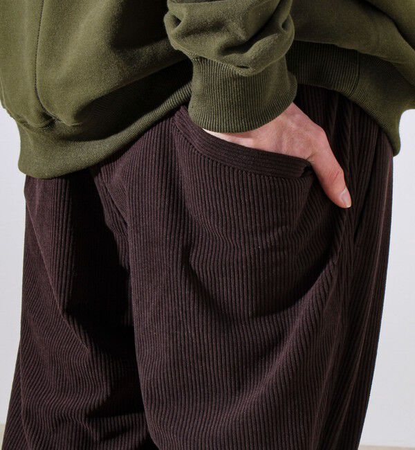 GLOSTER「【セットアップ対応可能】コーデュロイ オールマイティイージーパンツ」|チノ|