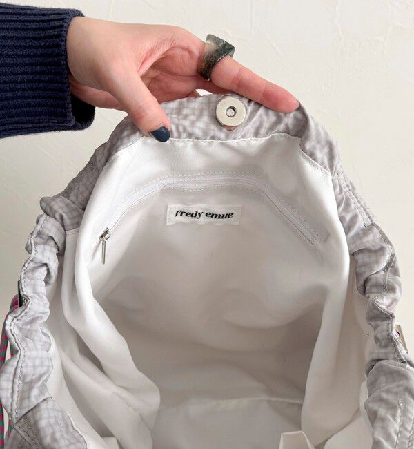 fredy emue「撥水サッカーサイドポケットトートバッグ」|トートバッグ|