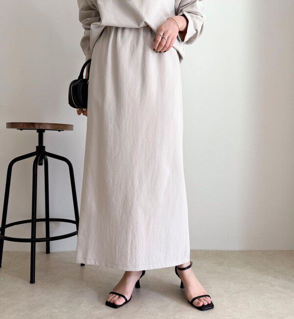 fredy emue「【セットアップ対応】パウダリーツイルイージータイトスカート」|タイト|