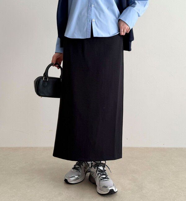 fredy emue「【セットアップ対応】パウダリーツイルイージータイトスカート」|タイト|