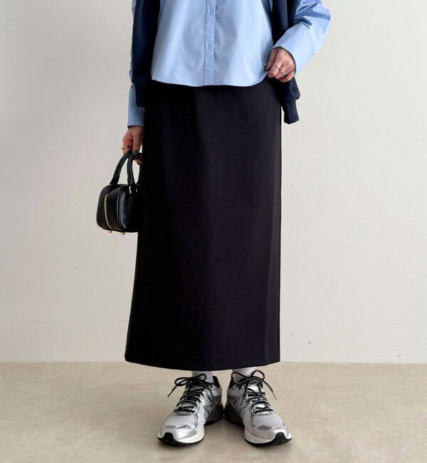 fredy emue「【セットアップ対応】パウダリーツイルイージータイトスカート」|タイト|