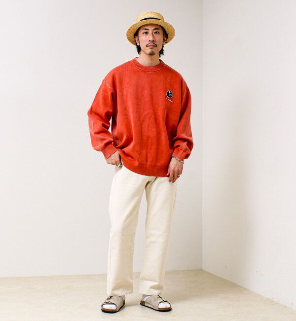 GLOSTER「【夏の定番クラシック】STRAW BOATHER HAT カンカン帽」|ハット|