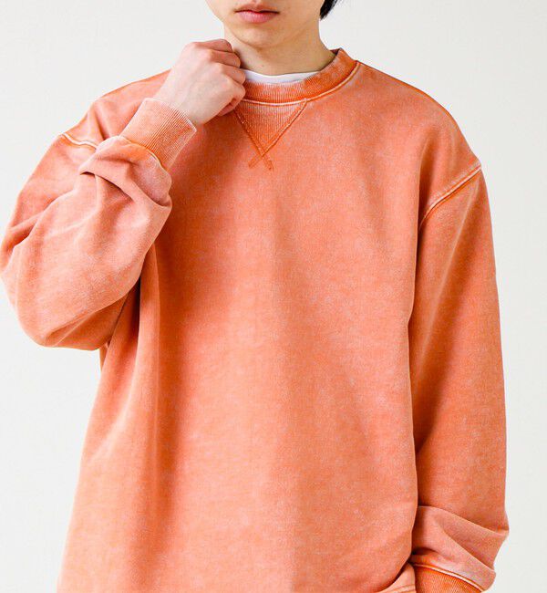 GLOSTER「カラフルスノーパウダー 裏毛プルオーバースウェット」|スウェット・ジャージ|