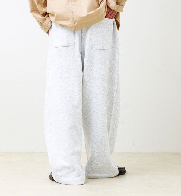 GLOSTER「【DISCUS】裏毛ワイドスウェットパンツ」|その他|