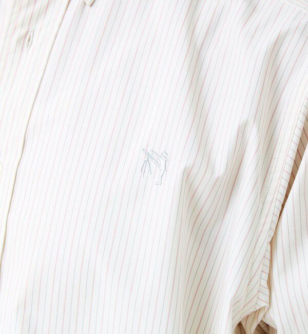 GLOSTER「【BOY ASTLAD刺繍】ボタンダウンシャツ ストライプ/チェック」|シャツ・ブラウス|