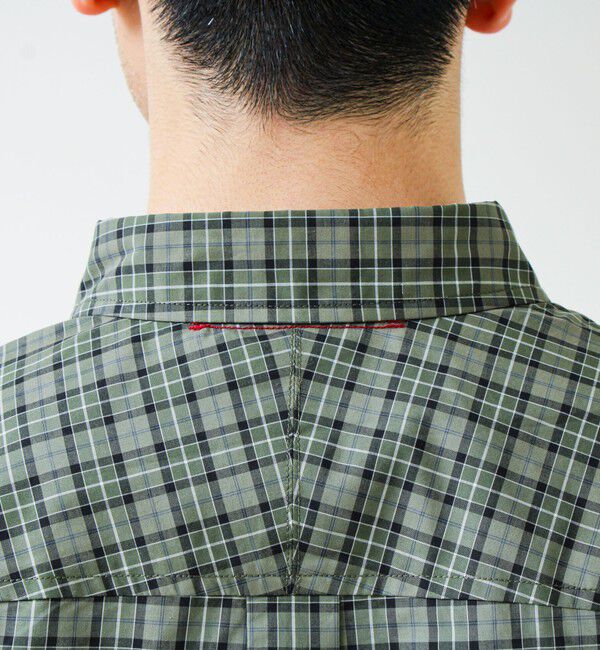 GLOSTER「【BOY ASTLAD刺繍】ボタンダウンシャツ ストライプ/チェック」|シャツ・ブラウス|