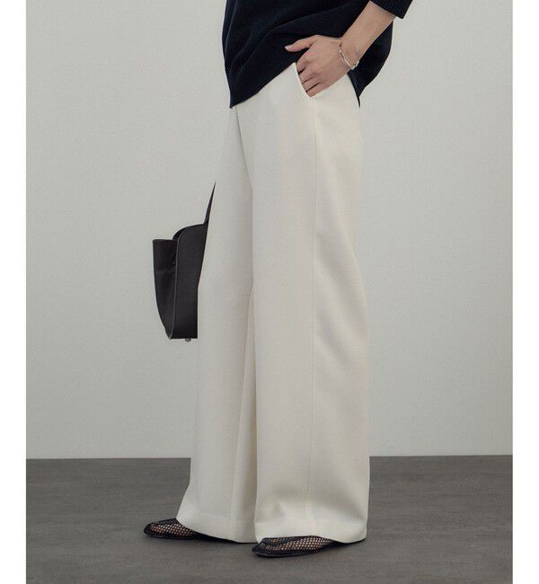 SALON adam et rope'「トリアセリラクシーパンツ / セットアップ対応」|チノ|