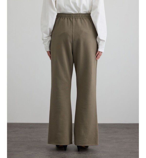 SALON adam et rope'「【WEB限定】セミフレアスウェットパンツ」|チノ|