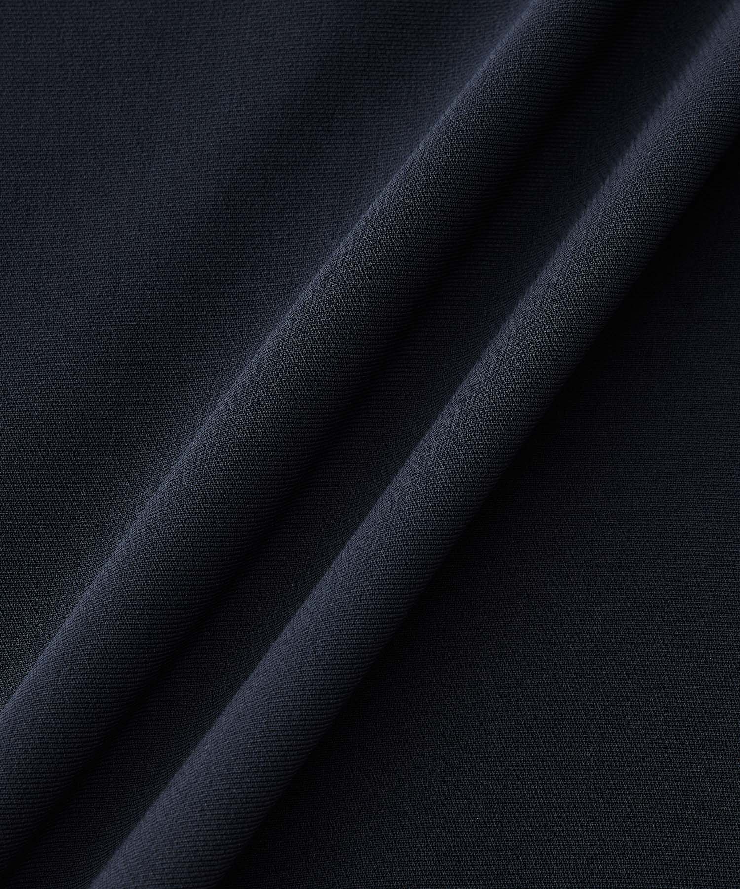 ROPE「トリアセテートダブルクロスVネックジャケット【セレモニー/通勤対応】【洗える】」|ノーカラージャケット|