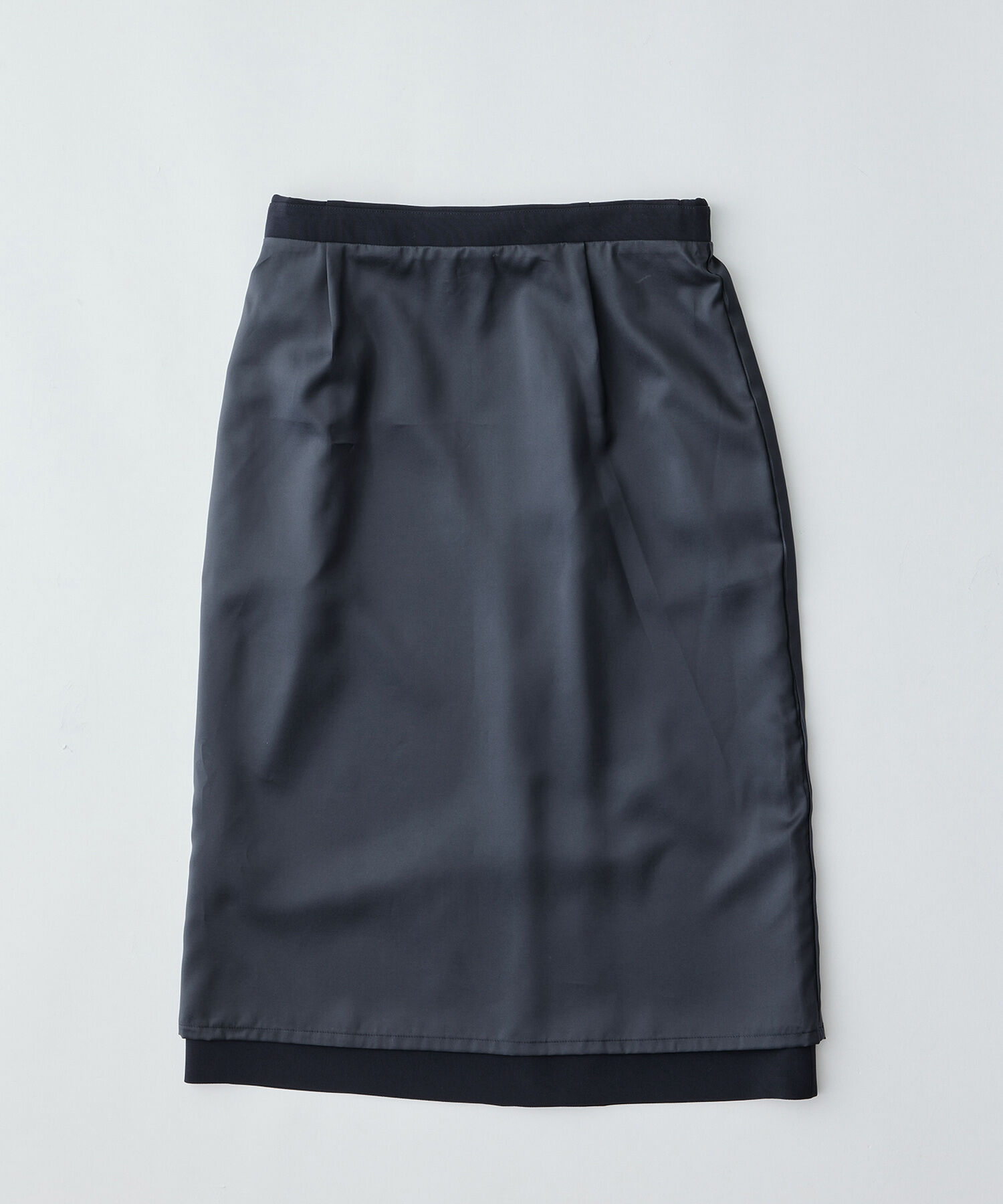 ROPE「トリアセテートダブルクロス タイトスカート【セレモニー/通勤対応】【洗える】」|スカート|