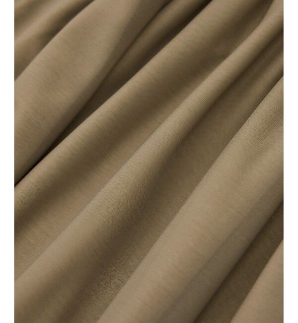 ROPE「【洗える】ブライトネスヤーン サイドプリーツスカート」|スカート|