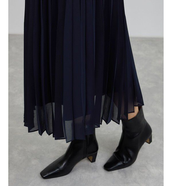 ROPE「プリーツスカート(無地)」|スカート|