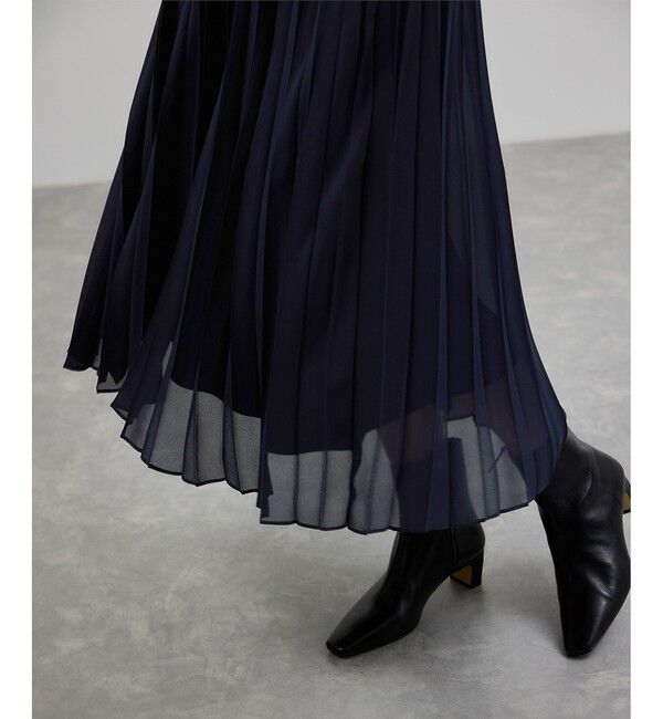 ROPE「プリーツスカート(無地)」|スカート|