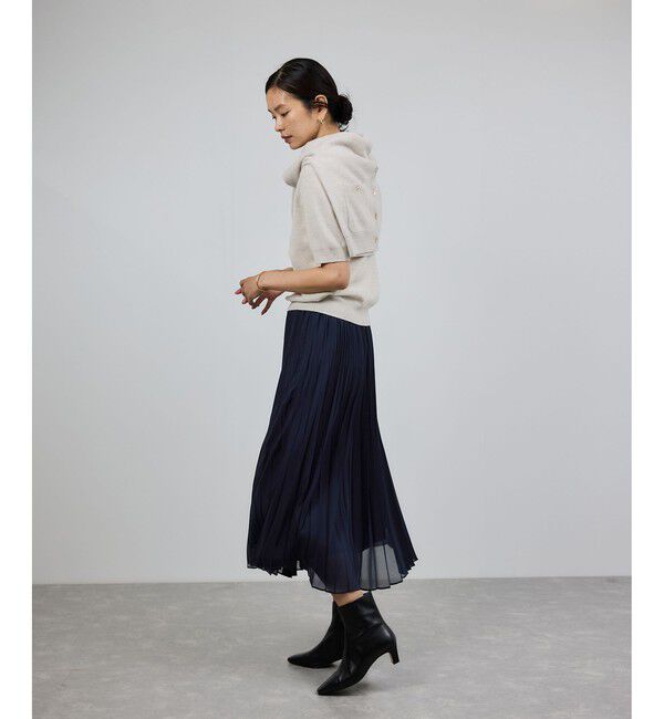 ROPE「プリーツスカート(無地)」|スカート|