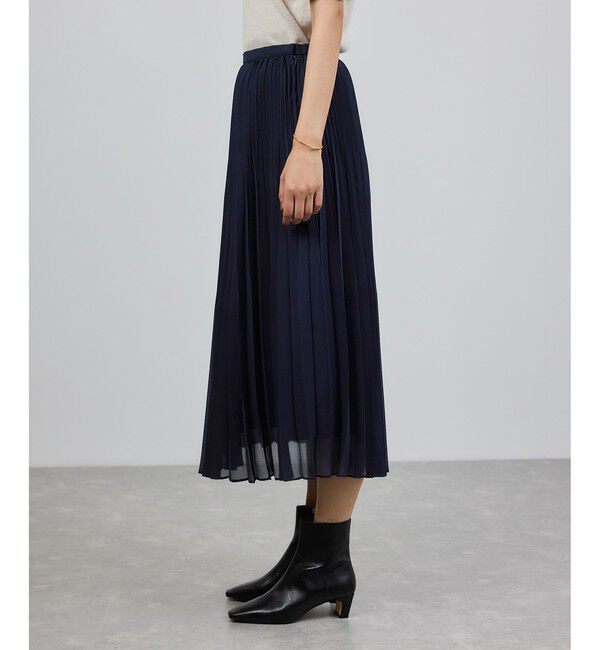 ROPE「プリーツスカート(無地)」|スカート|