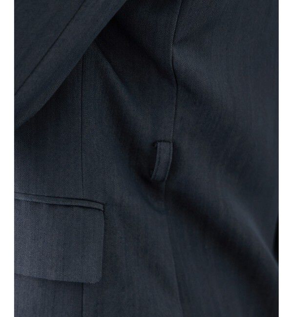 ROPE「ウエストシェイプ ベルテッドシングルジャケット/セットアップ対応」|テーラードジャケット|