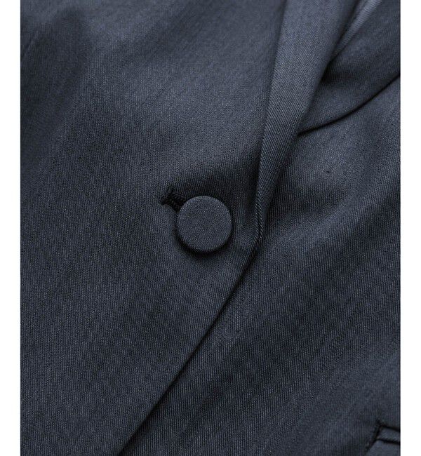 ROPE「ウエストシェイプ ベルテッドシングルジャケット/セットアップ対応」|テーラードジャケット|