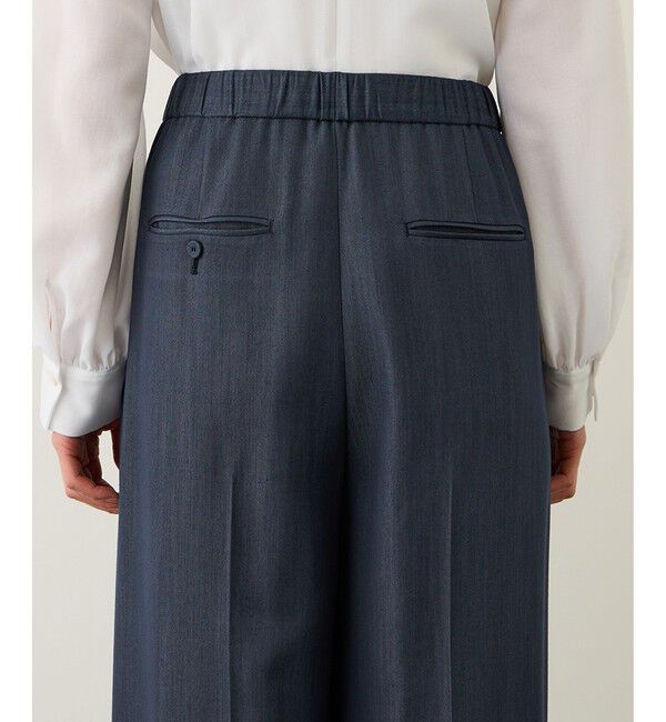 ROPE「イージータックワイドパンツ/イージーケア・セットアップ対応」|チノ|