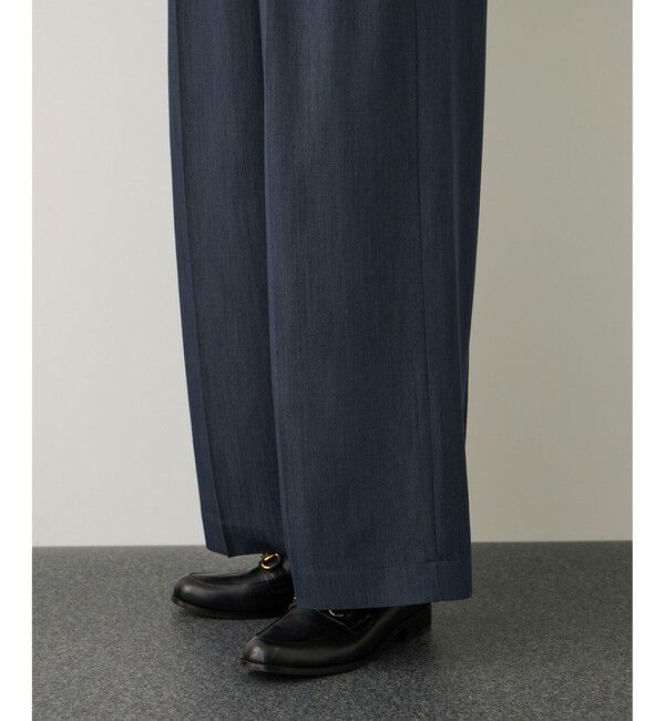 ROPE「イージータックワイドパンツ/イージーケア・セットアップ対応」|チノ|