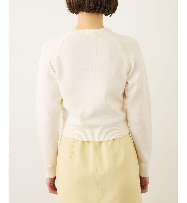 ROPE「ヘンリーネックラグランスリーブニットプルオーバー/イージーケア」|ニット・セーター|