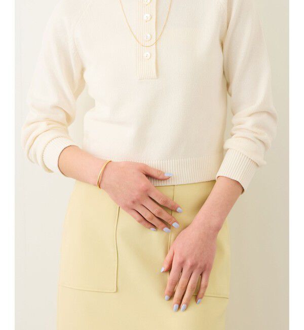 ROPE「ヘンリーネックラグランスリーブニットプルオーバー/イージーケア」|ニット・セーター|