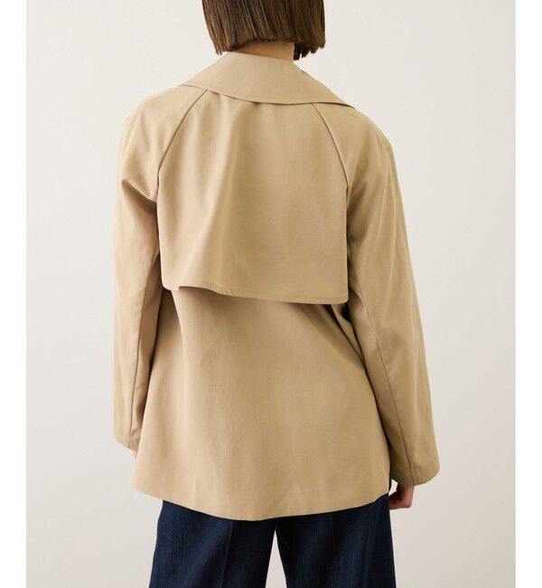 ROPE「【撥水】ライトハーフトレンチコート」|トレンチコート|