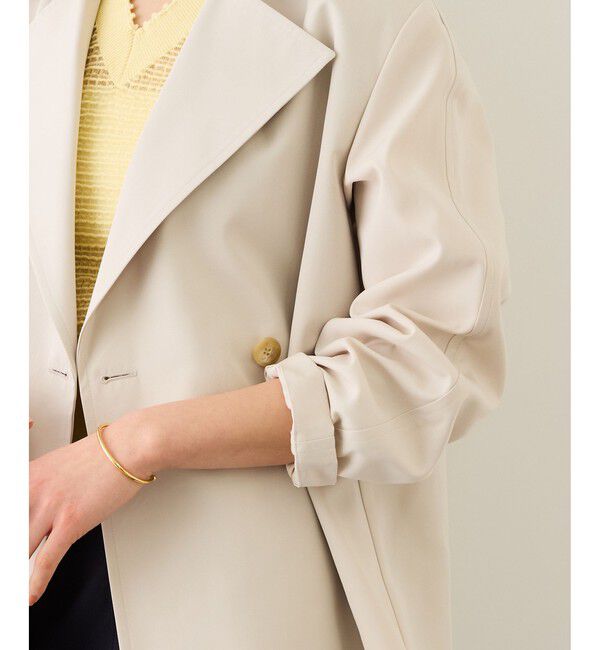 ROPE「【撥水】ライトハーフトレンチコート」|トレンチコート|