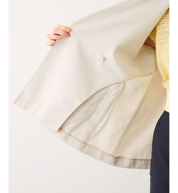 ROPE「【撥水】ライトハーフトレンチコート」|トレンチコート|