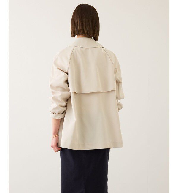 ROPE「【撥水】ライトハーフトレンチコート」|トレンチコート|