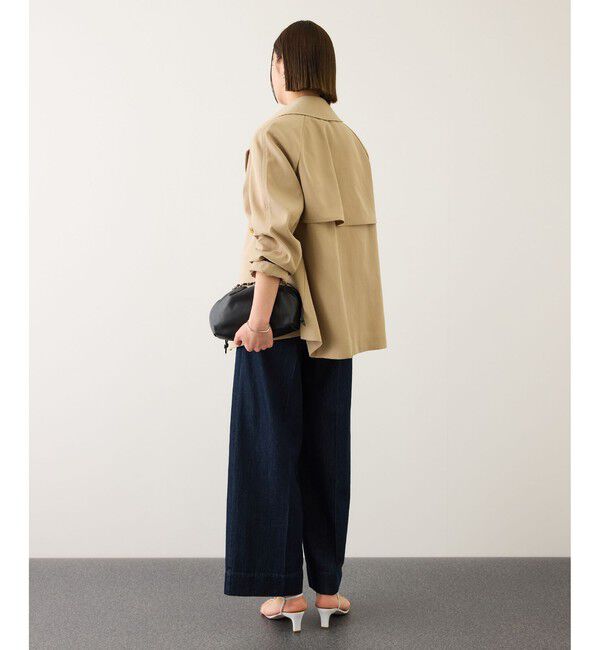 ROPE「【撥水】ライトハーフトレンチコート」|トレンチコート|