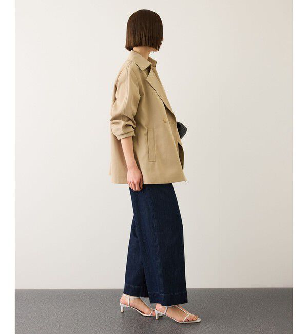ROPE「【撥水】ライトハーフトレンチコート」|トレンチコート|
