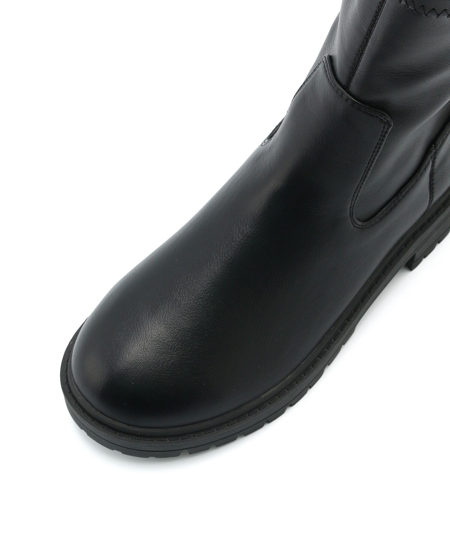 Juze「リサイクルレザータンクソールストレッチブーツ」|その他|