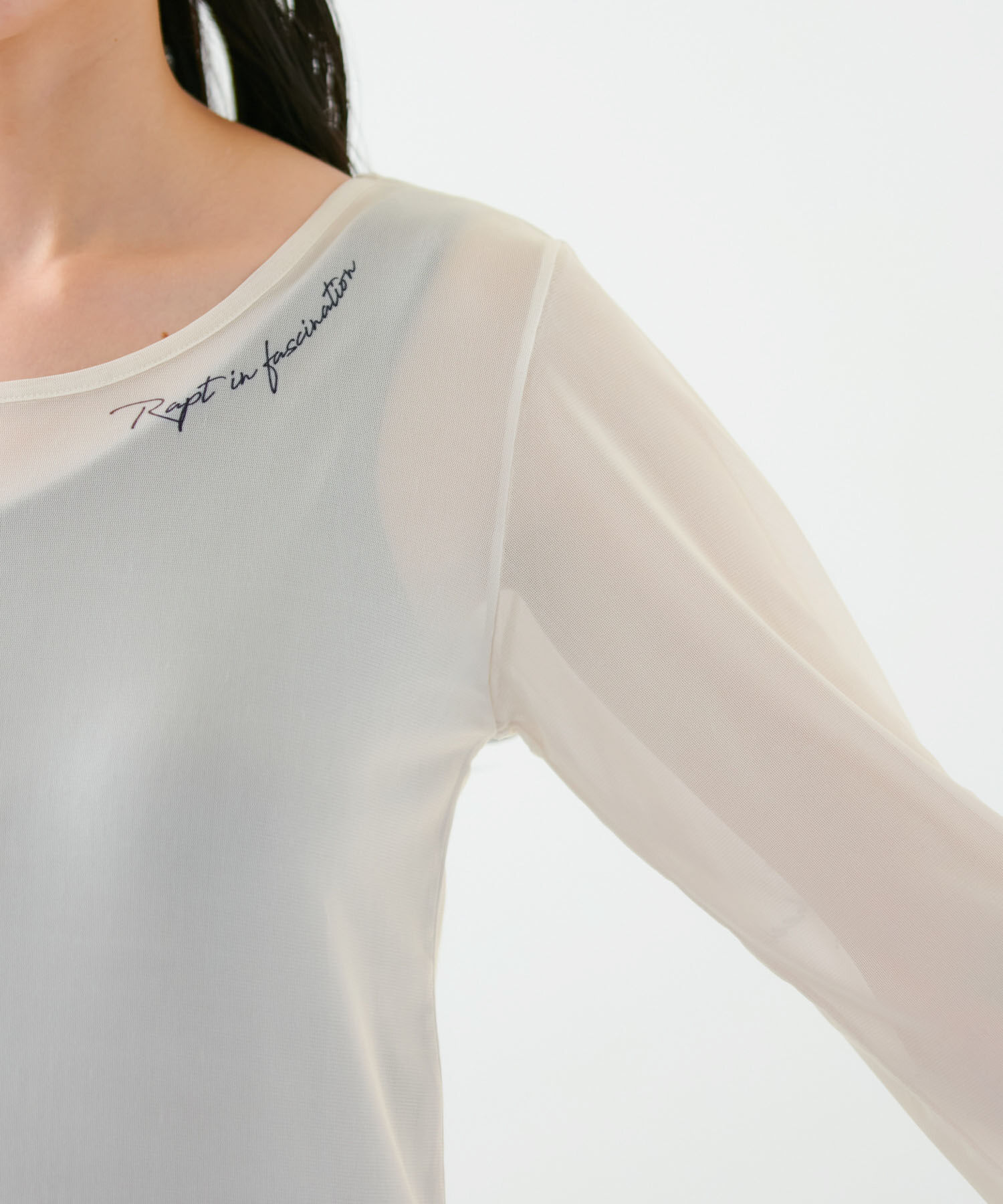 VIS「【洗える】シアータトゥートップス」|Tシャツ・カットソー|