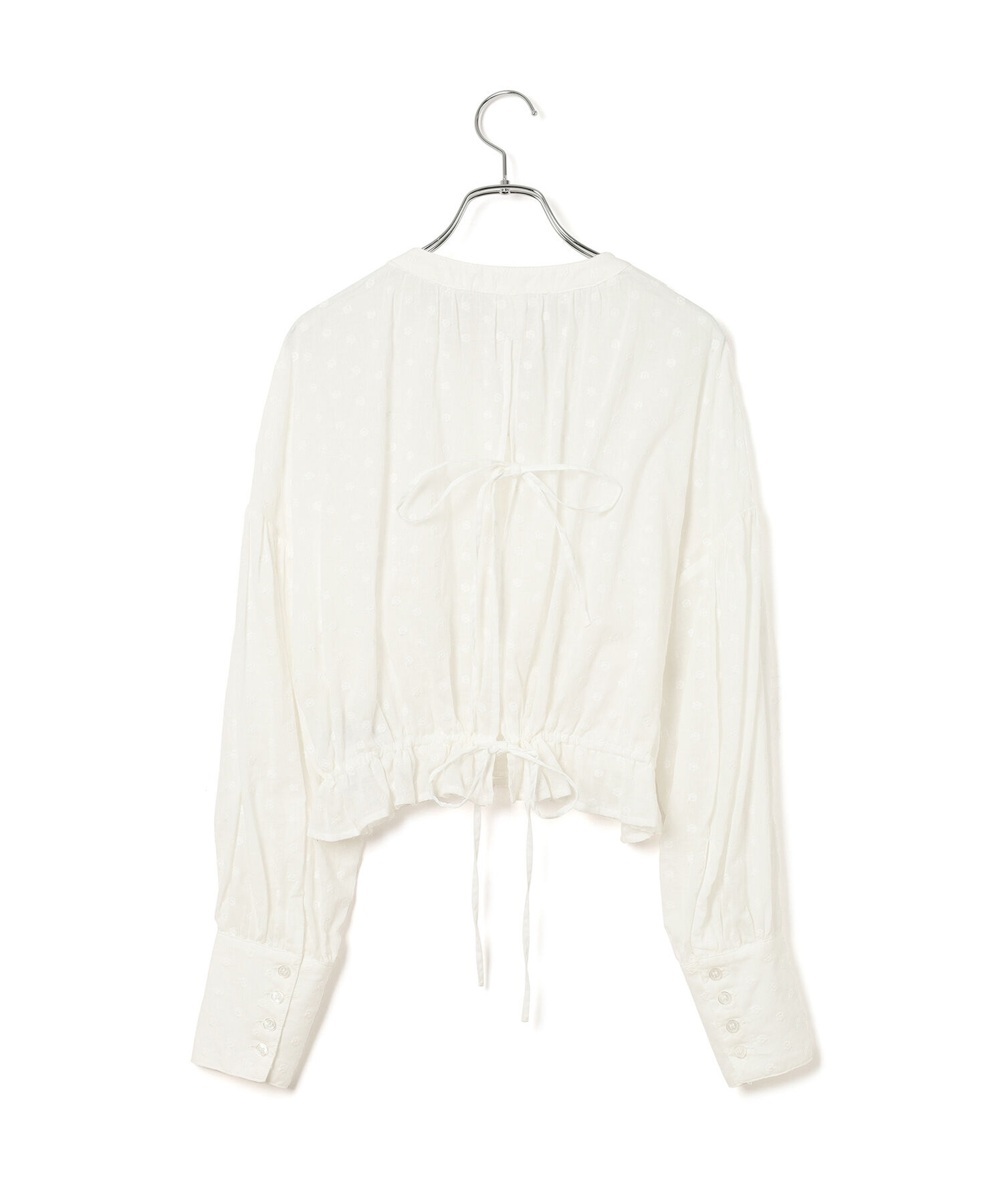 VIS「ドビーフラワーブラウス」|シャツ・ブラウス|