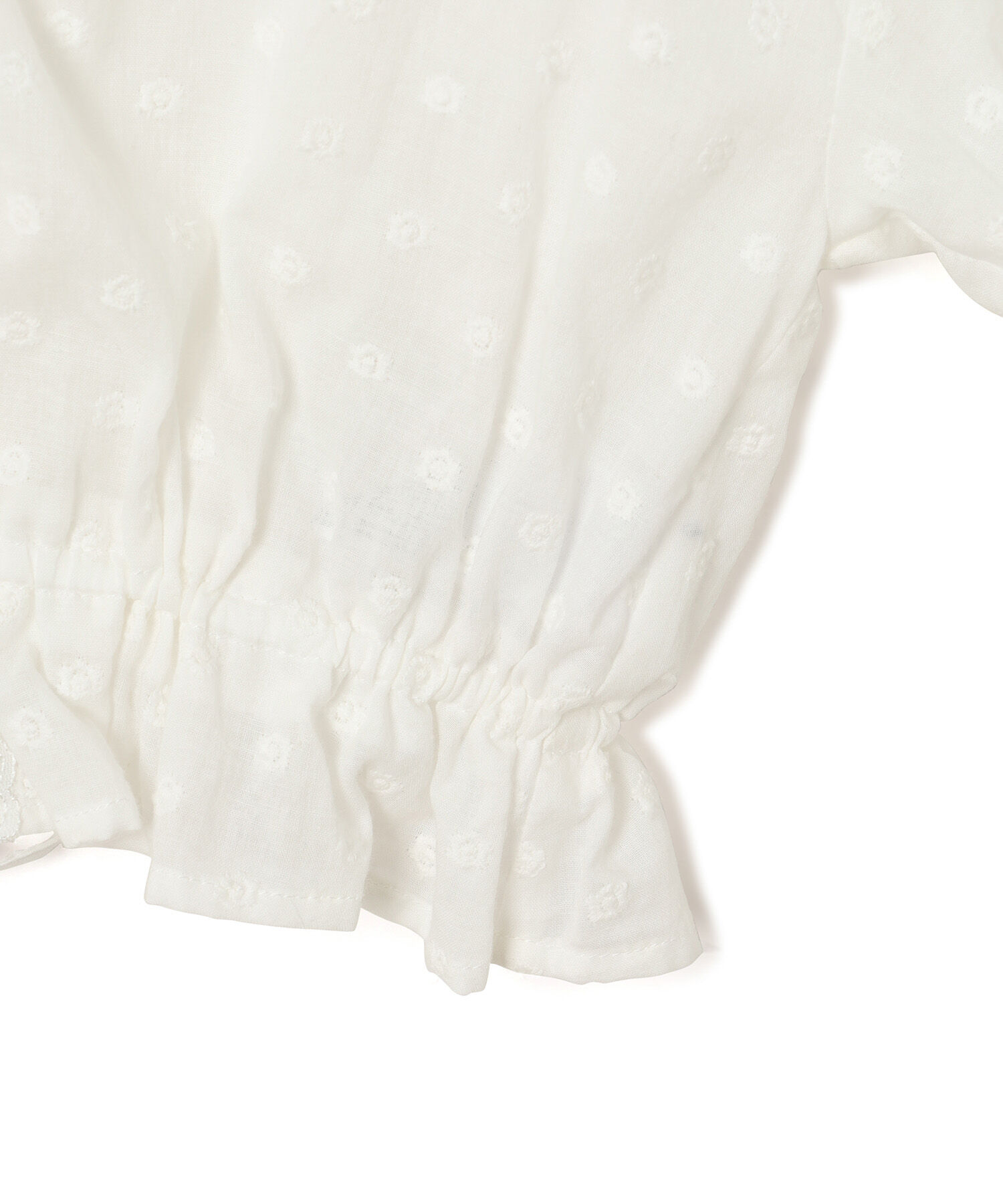 VIS「ドビーフラワーブラウス」|シャツ・ブラウス|