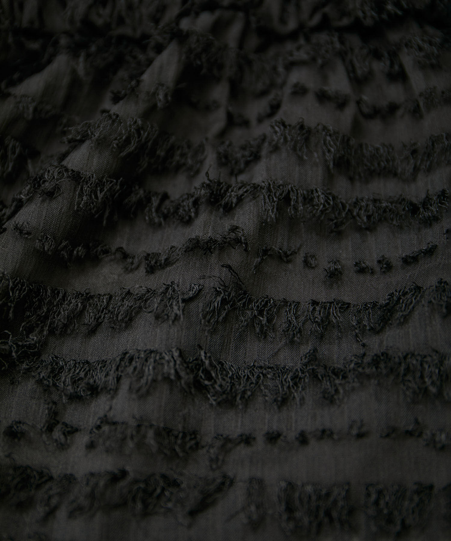 VIS「【洗える】フリンジジャガードビスチェ」|キャミソール|