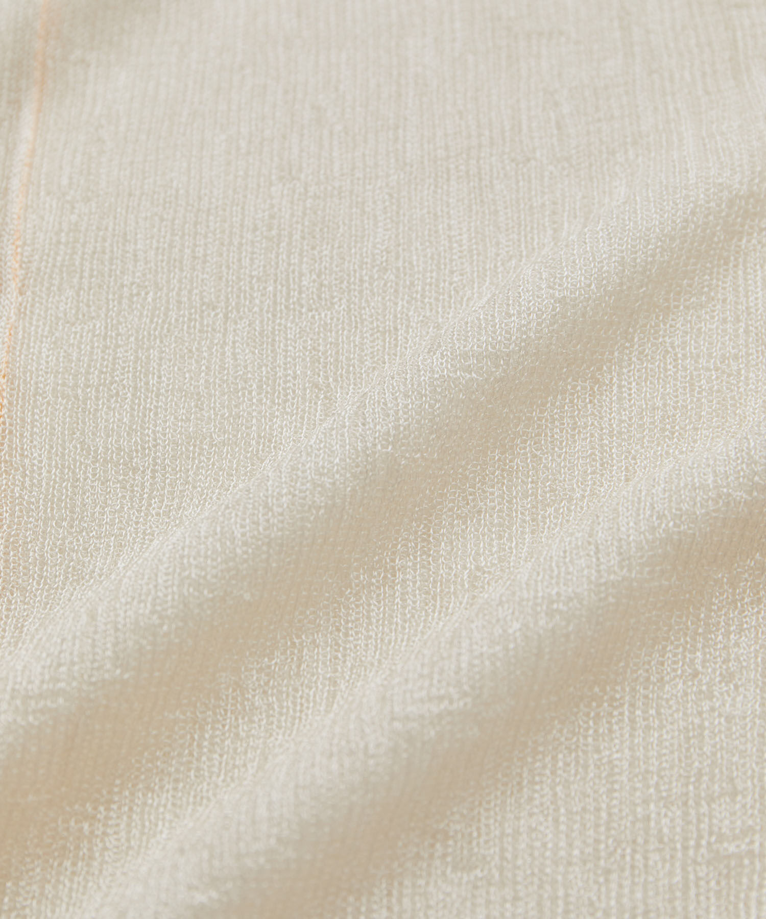 VIS「【洗える】裾スリットシアーニットプルオーバー」|ニット・セーター|