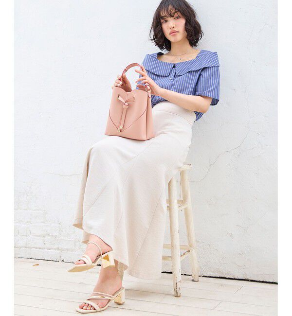 VIS「【累計3万点突破】【2WAY】ハートカットバッグ/追加」|ショルダー・メッセンジャー|