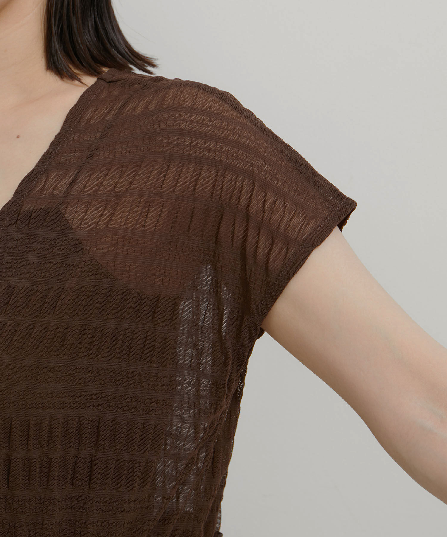 VIS「【SET】シャーリングカーデ&times;キャミアンサンブル【洗える】」|その他|