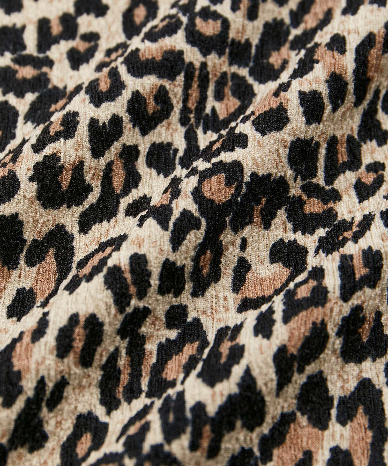 VIS「【洗える】プチリボン付きパターンメッシュキャミソール」|キャミソール|