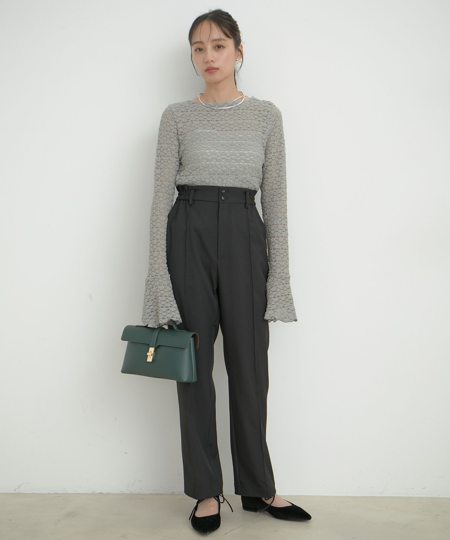 VIS「【新色追加】【2WAY】ひねり金具ワンハンドルミニショルダーバッグ」|ショルダー・メッセンジャー|