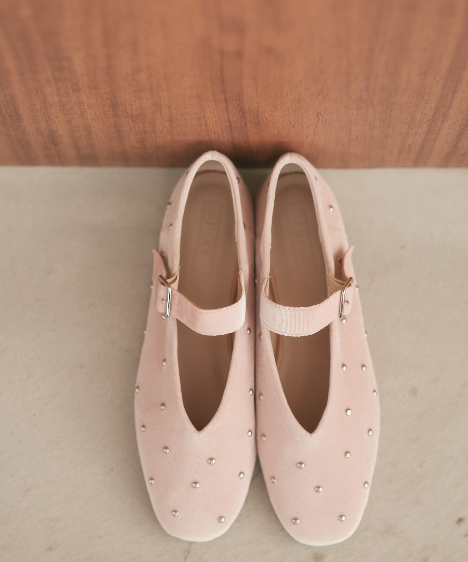 Juze「スタッズメリージェーン」|バレエシューズ|