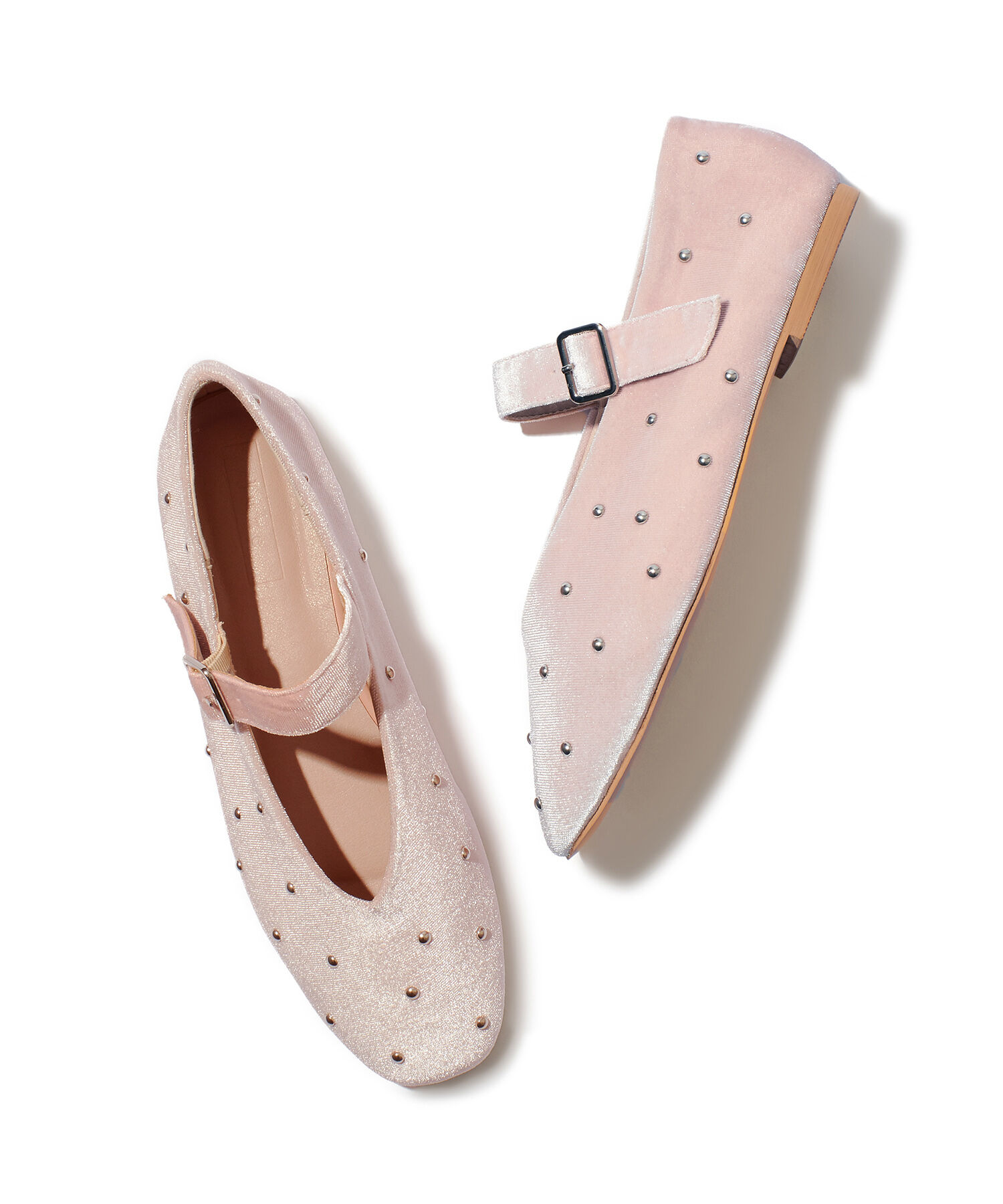 Juze「スタッズメリージェーン」|バレエシューズ|