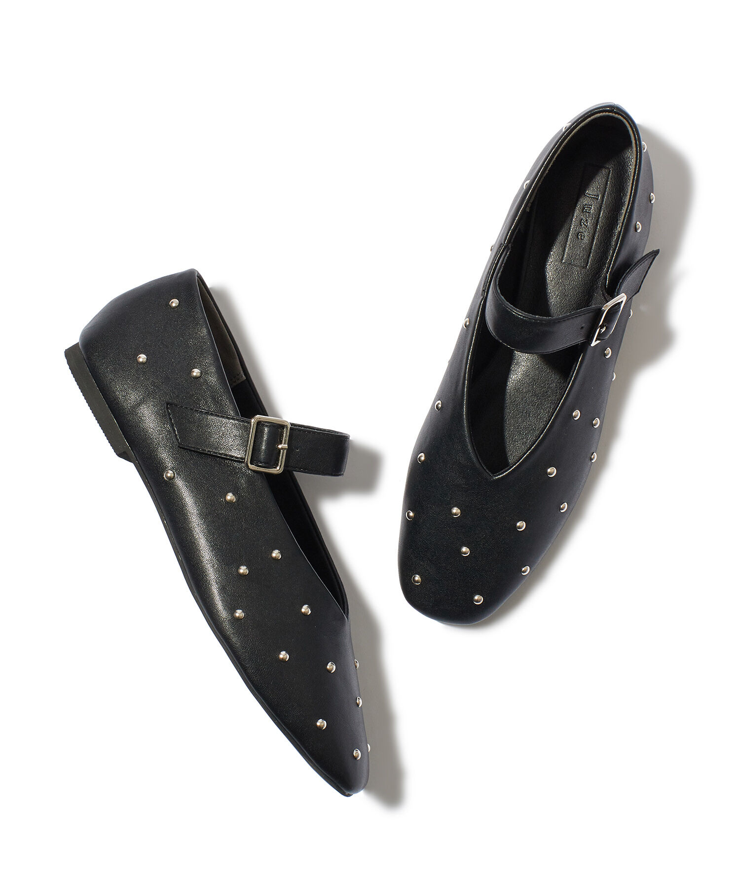 Juze「スタッズメリージェーン」|バレエシューズ|