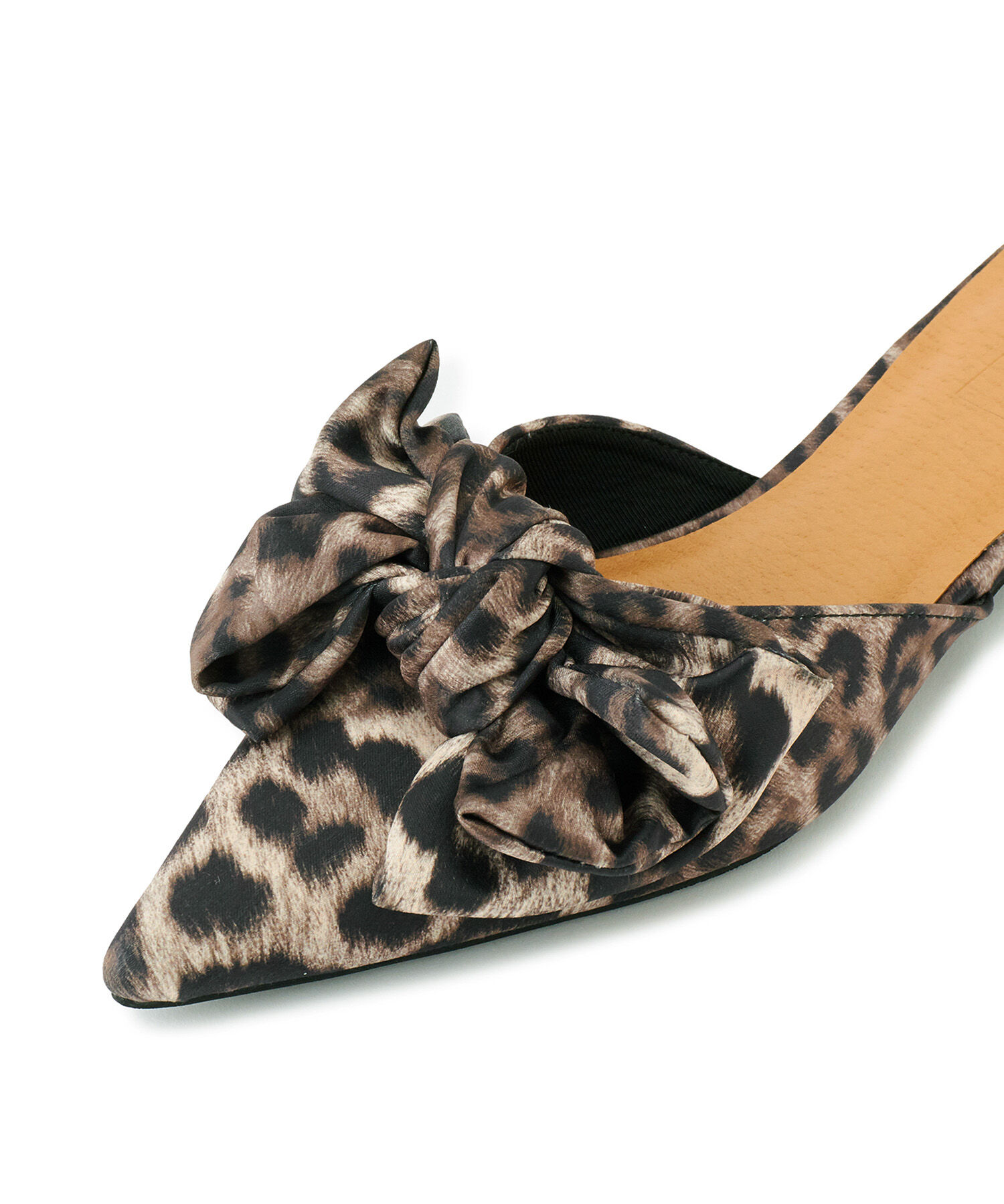 Juze「サテンリボンミュール」|サンダル|