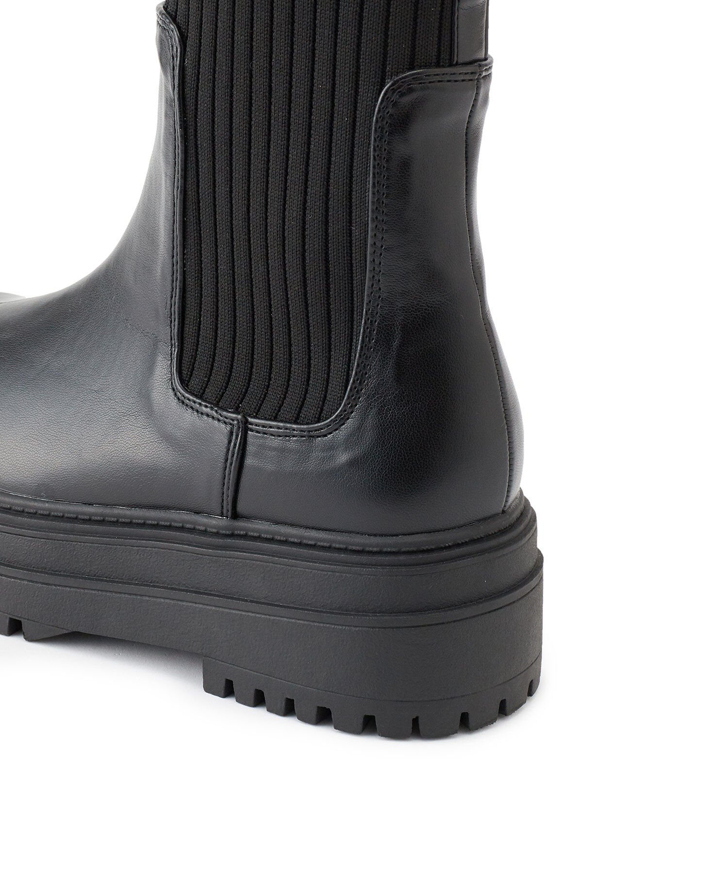 Juze「タンクソールサイドニットブーツ」|その他|